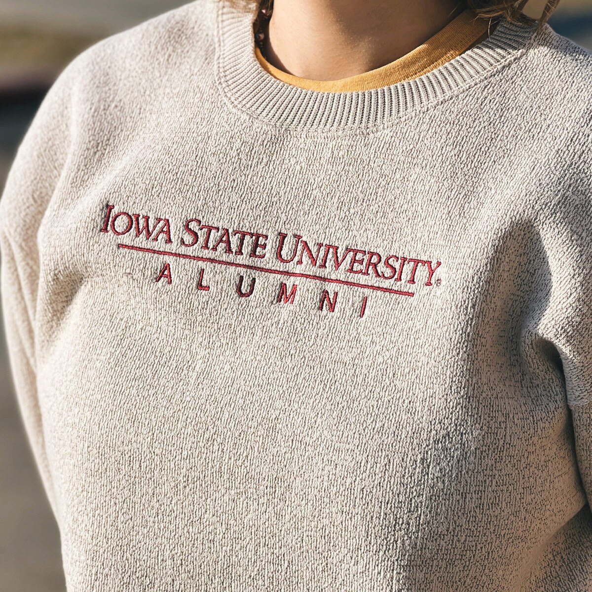 CI Sport Iowa State Alumni Oatmeal Crewneck